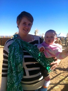 Squirt and Me at the Pumpkin Patch
